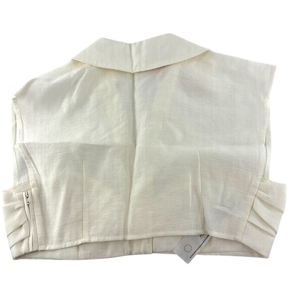 Cult Gaia Women's Off White Janette Top Size M - Picture 7 of 10